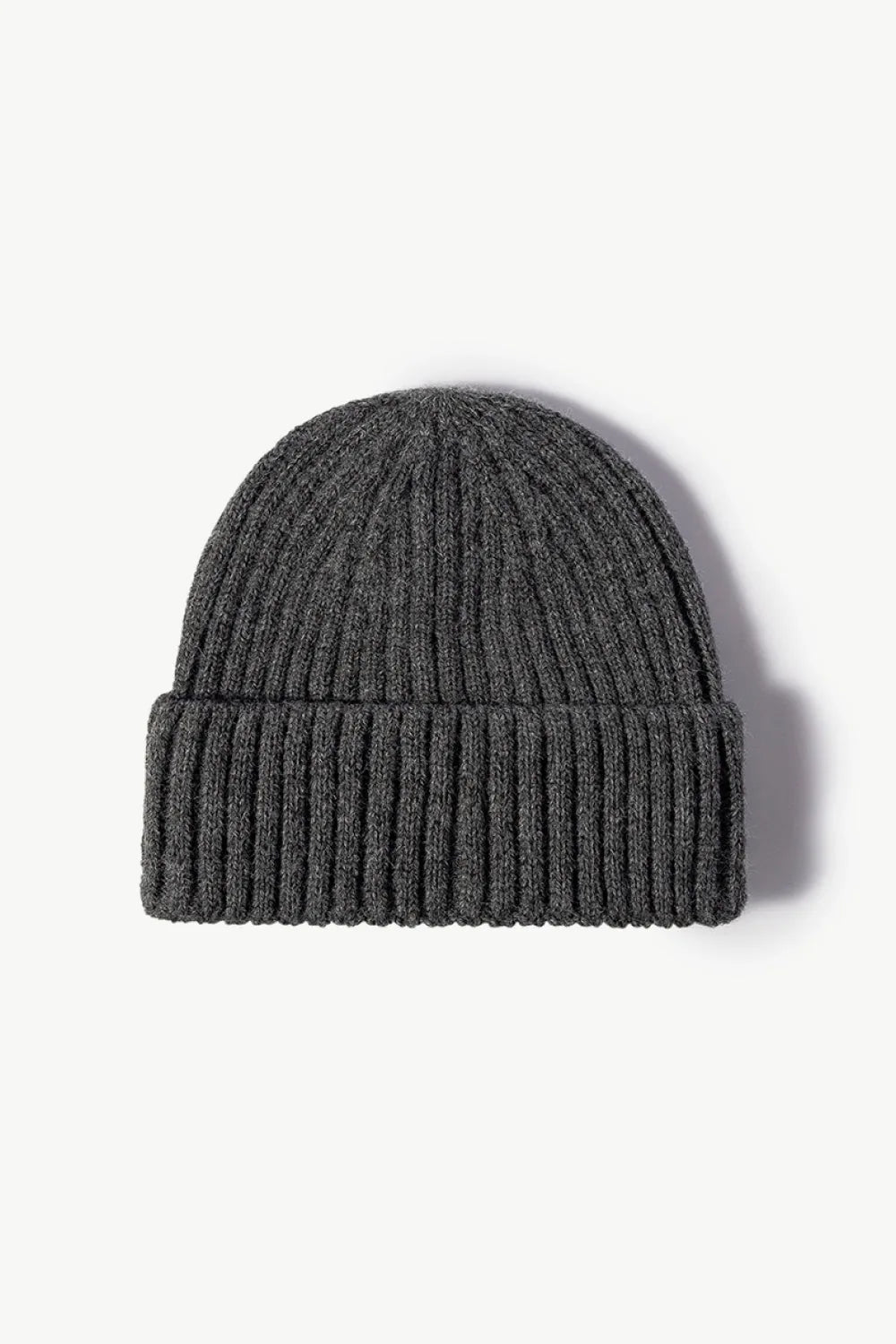 Ribbed Cuff Beanie Hat, 8 Inch - image 10