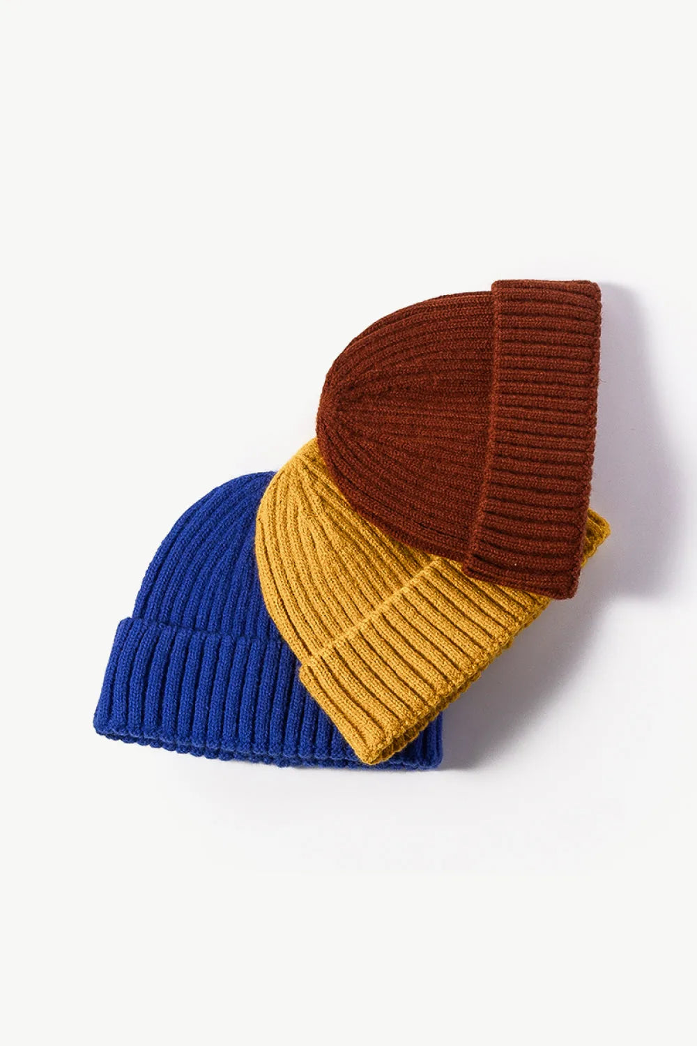 Ribbed Cuff Beanie Hat, 8 Inch - image 14