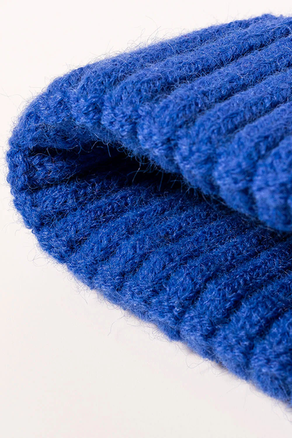 Ribbed Cuff Beanie Hat, 8 Inch - image 3