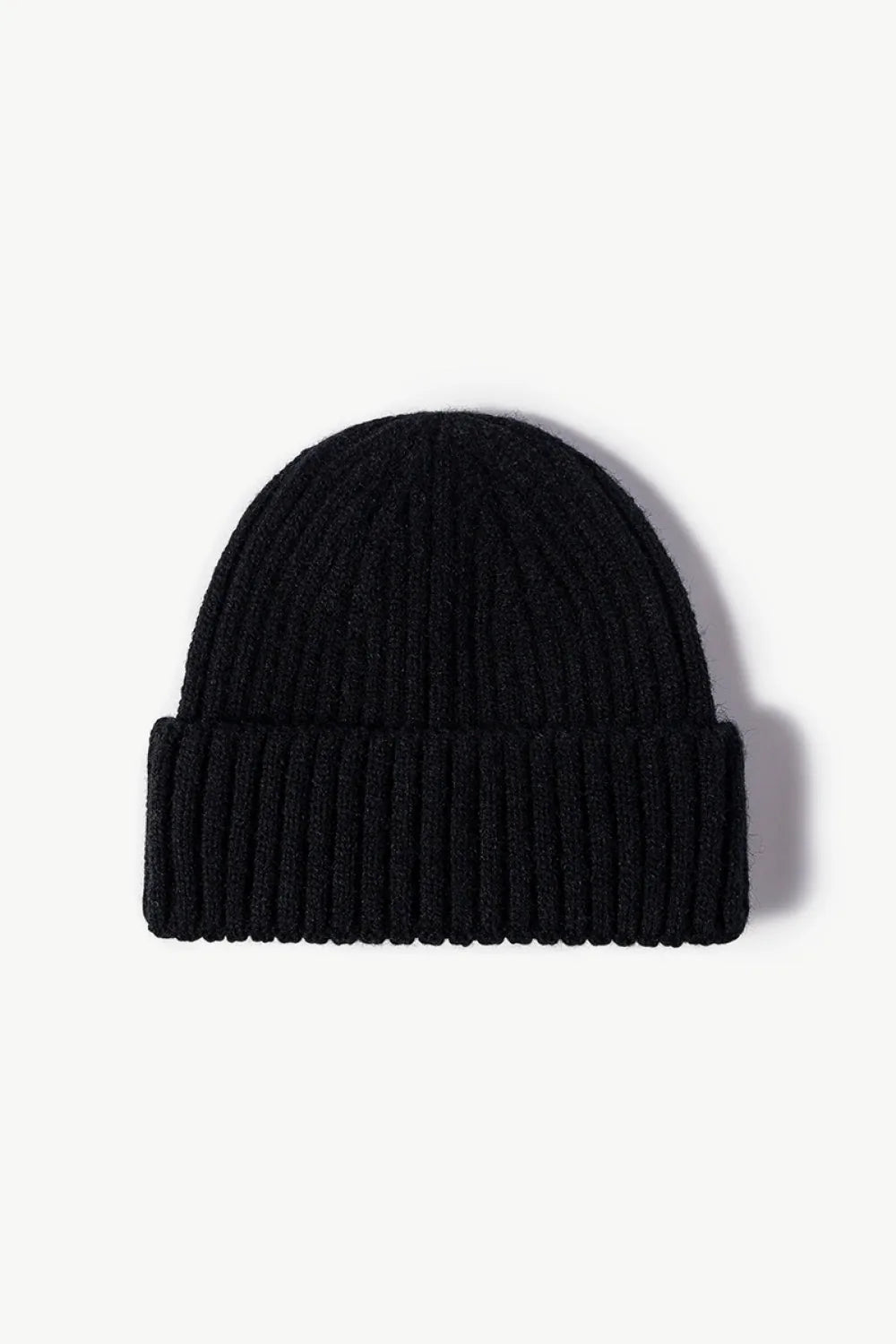 Ribbed Cuff Beanie Hat, 8 Inch - image 7