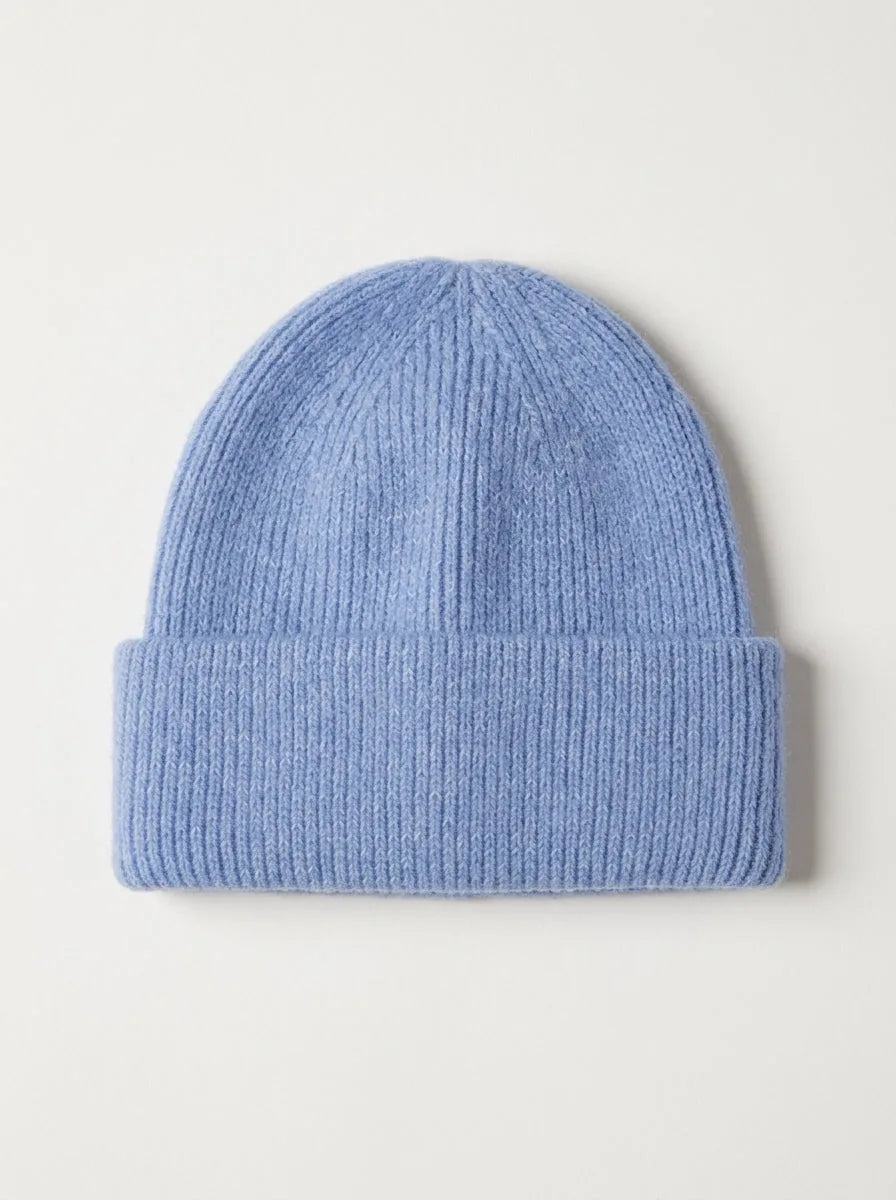 Warm Knit Cuffed Beanie Hat, 9.8 Inch - image 5