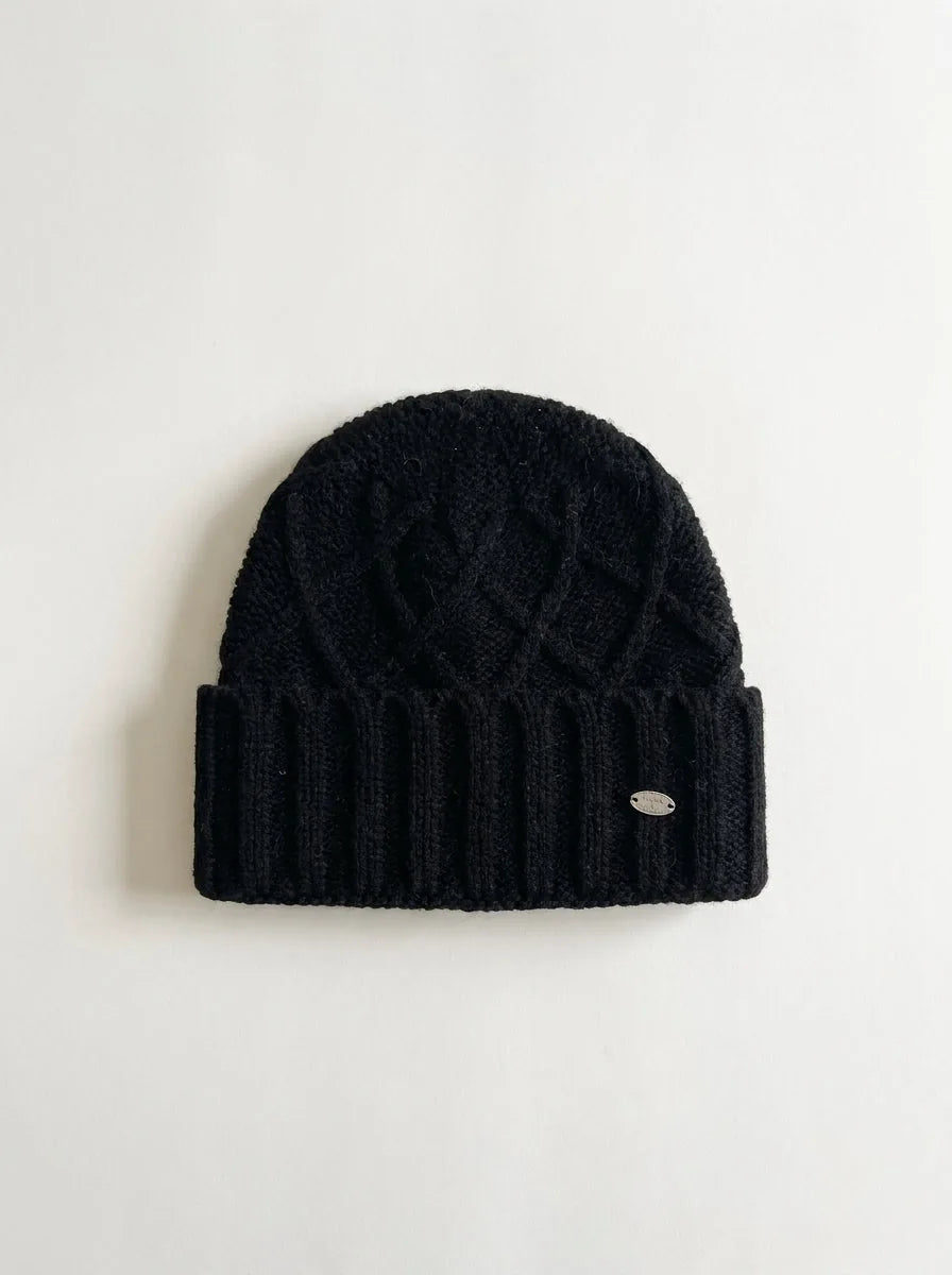 Wool Cuffed Beanie Hat, 10 Inch - image 4