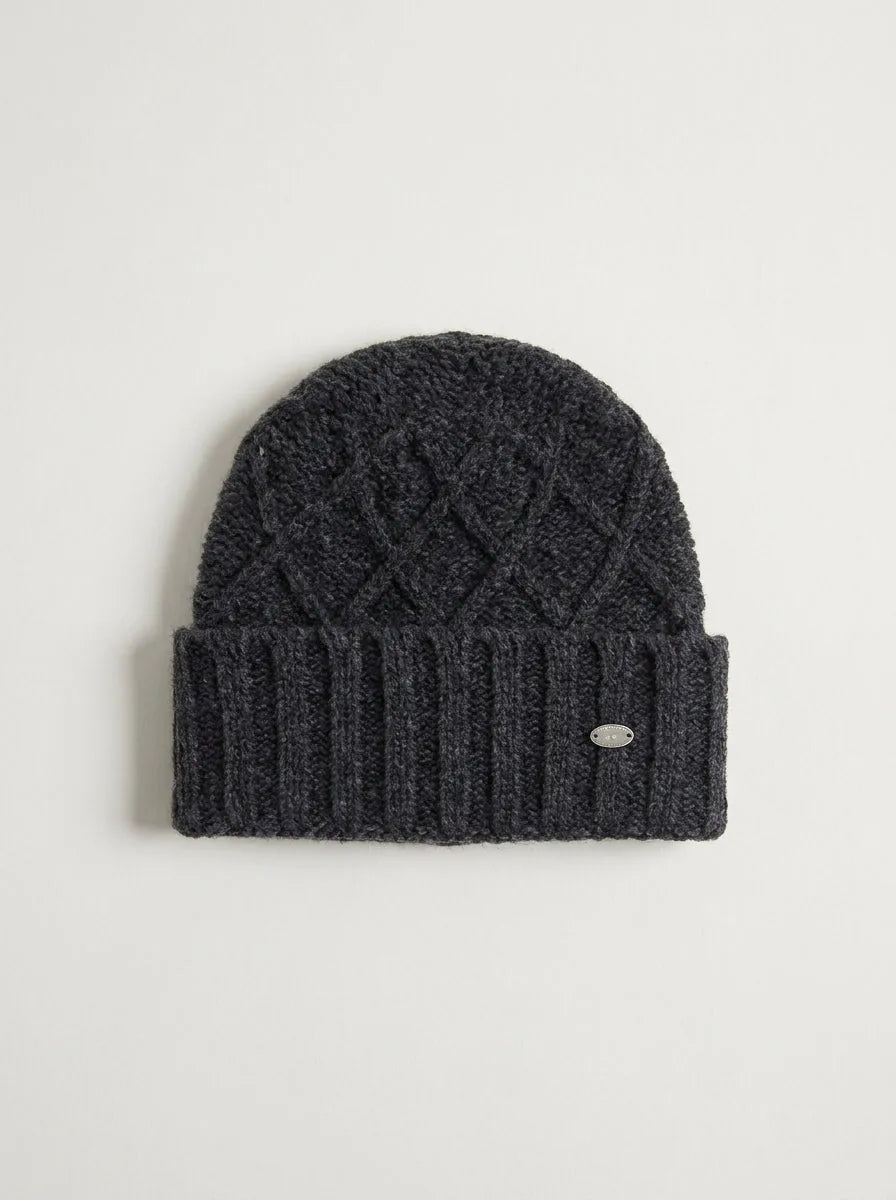 Wool Cuffed Beanie Hat, 10 Inch - image 6