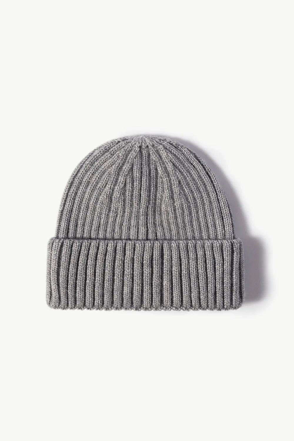 Ribbed Cuff Beanie Hat, 8 Inch - image 11