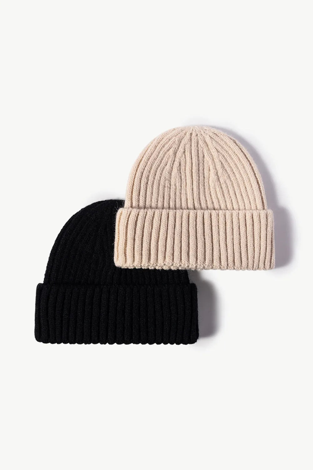 Ribbed Cuff Beanie Hat, 8 Inch - image 17
