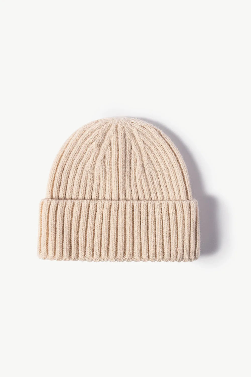 Ribbed Cuff Beanie Hat, 8 Inch - image 9
