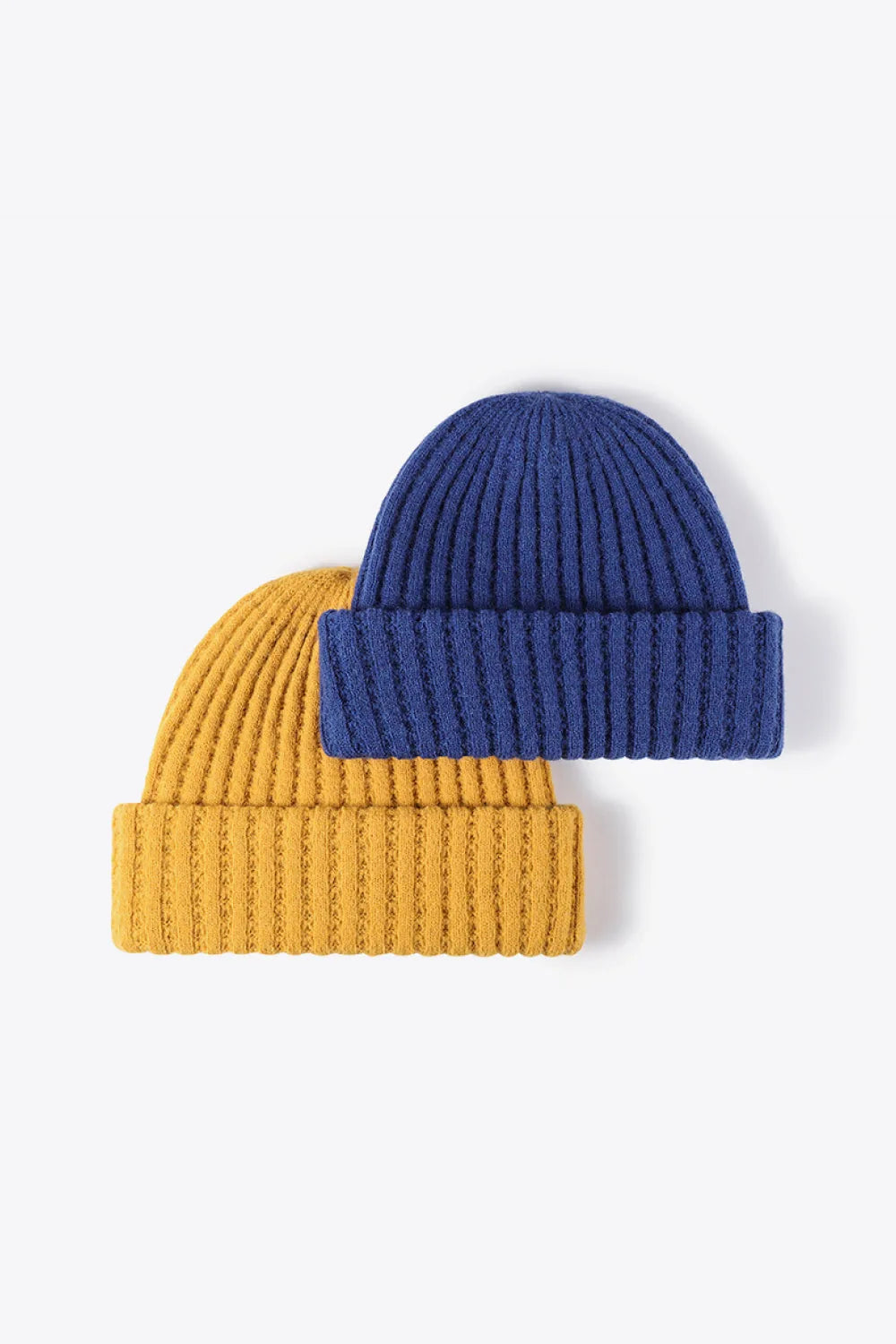 Wide Rib Knit Beanie Hat, 9.5 Inch - image 17